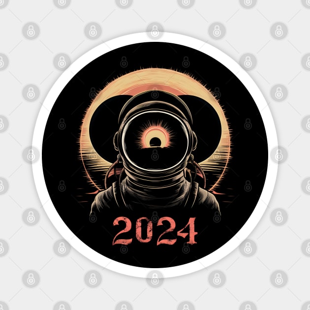 Galactic Gaze 2024 Magnet by MakerMind8.2